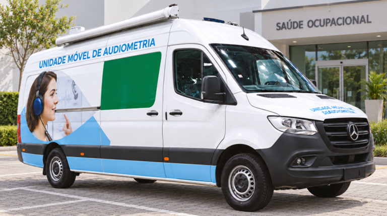 Unidade Móvel Audiometria